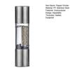 Pepper Grinder 2-in-1 Adjustable Coarseness Stainless Steel Manual Salt Pepper Spice Mill Home Supply