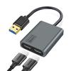 Адаптер MST USB на двойной HDMI-дисплей USB HDMI-конвертер Адаптер Расширенный 1080P 60 Гц US-хаб Двойной HDMI-хаб Поддерживает режим DisplayPort Подходит для Mac