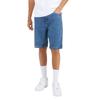 Brave Soul Mens Washed Denim Turned Up Hem Shorts