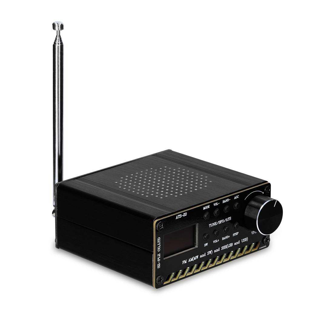 ATS-20 SI4735 Полнодиапазонный Радиоприемник FM AM (МВт и ЮВ) ССБ (LSB и USB) Покрытие коммерческих любительских радиодиапазонов