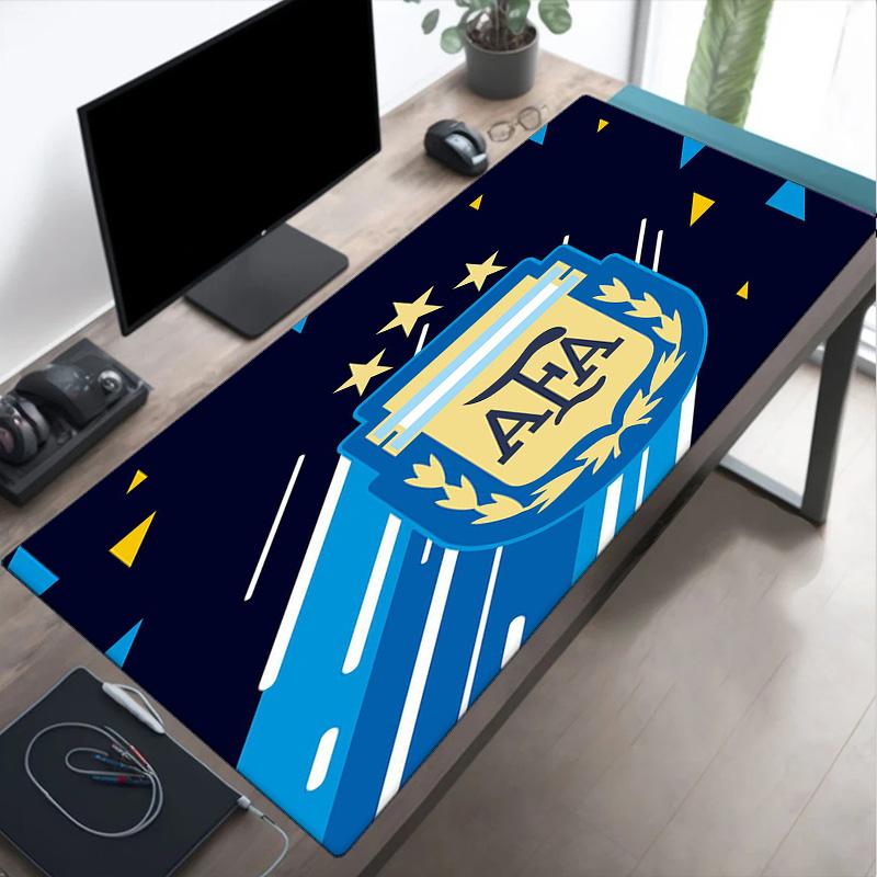 Argentina Football Crest Mouse pad Mouse pad, Gaming Mouse Pad, keyboard pad, Desk Decor for computer notebook Fan Gift Birthday Gift