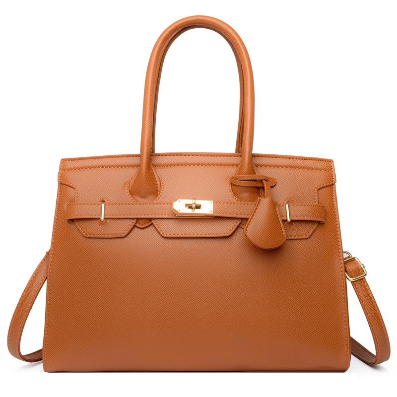 New Tote Bag Fashionable Trendy Handheld Simple Single Shoulder Commuter Bag Crossbody Bag