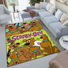 Halloween cartoon comedy adventure movie Scooby-Doo carpet is suitable for living room and bedroom doormats office balcony decorative carpet V16