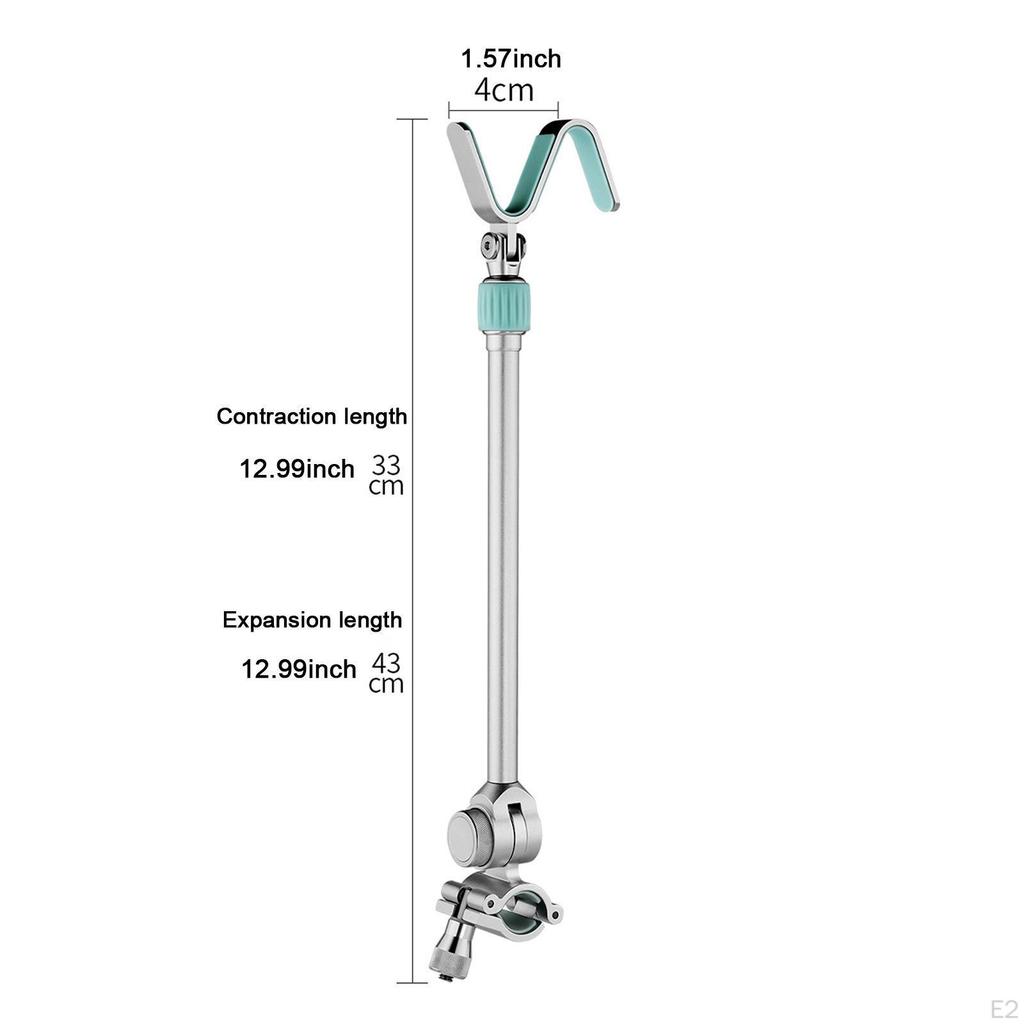 Fishing Rod Holder Tool Portable Stable Sturdy Non Slip Multipurpose Adjustable Pole Stand