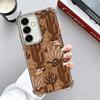 Cactus Pattern Plating Phone Case For Samsung A17 A07 A37 A57 A16 A56 A15 A55 A14 A54 A13 A53 A26 A36 A25 A35 A24 A34 A23 A33