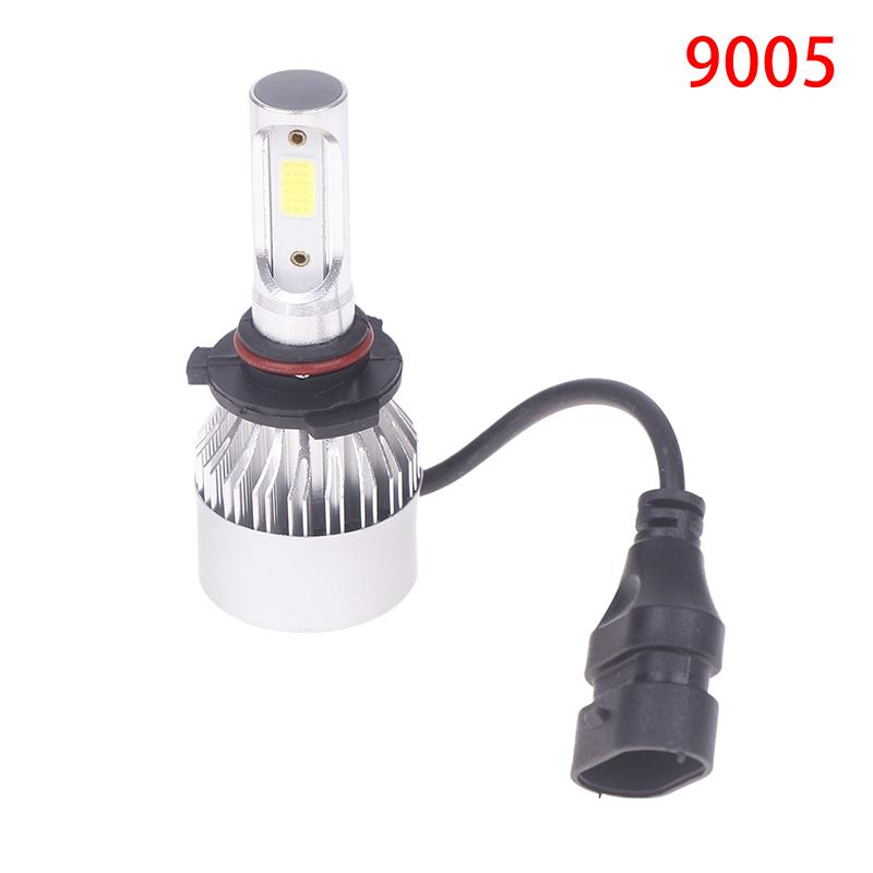 1 шт. Автомобильные яркие светодиодные передние противотуманные фары H4 H7 H1 H3 Лампы Шарики 8000 лм COB чипы с охлаждающим вентилятором Более длительный срок службы