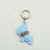 Cute Puppy Bulldog Keychain Animal Dog Bulldog Bag Pendant Cute PU Leather Dog Hanger  Bag Ornament