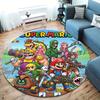 Super Mario Round Area Rug Carpet Rug For Living Room Bedroom Sofa Playroom Decor Nonslip Floor Mat