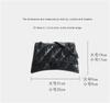 First layer cowhide women's bag 2025 new origami texture hand grab chain hourglass bag shoulder messenger bag
