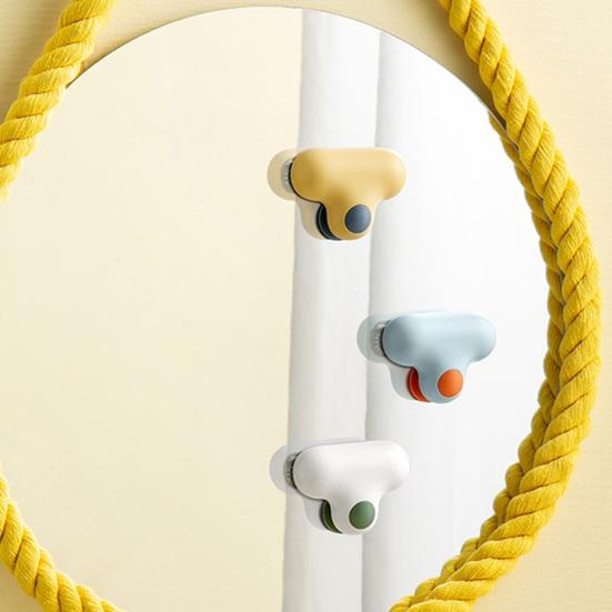 Стеклоочиститель зеркала T-образной формы Маленький эффективный скребок Щетка для душевой двери с многофункциональной присоской