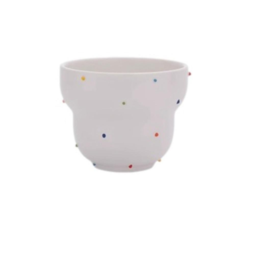 Exquisite Polka Dot Hand-held Cups 300ml Milk Cup Home Decor Tea Cup Tea Time