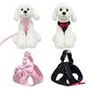 Dog Harness For Small Dogs Cats Diamond Pet Chest Vest Leash Adjustable Breathable Pet Harness Leash Dog Accessories