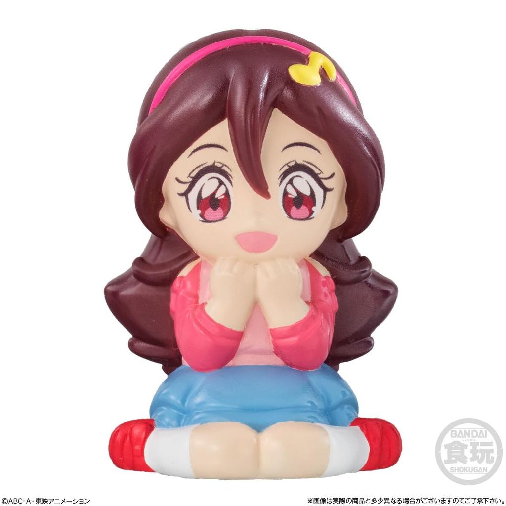 BANDAI Kimi to Idol Sweet Pearl Doll 2 Chewing Gum Candy Toy Set of PreCure [Box 10]