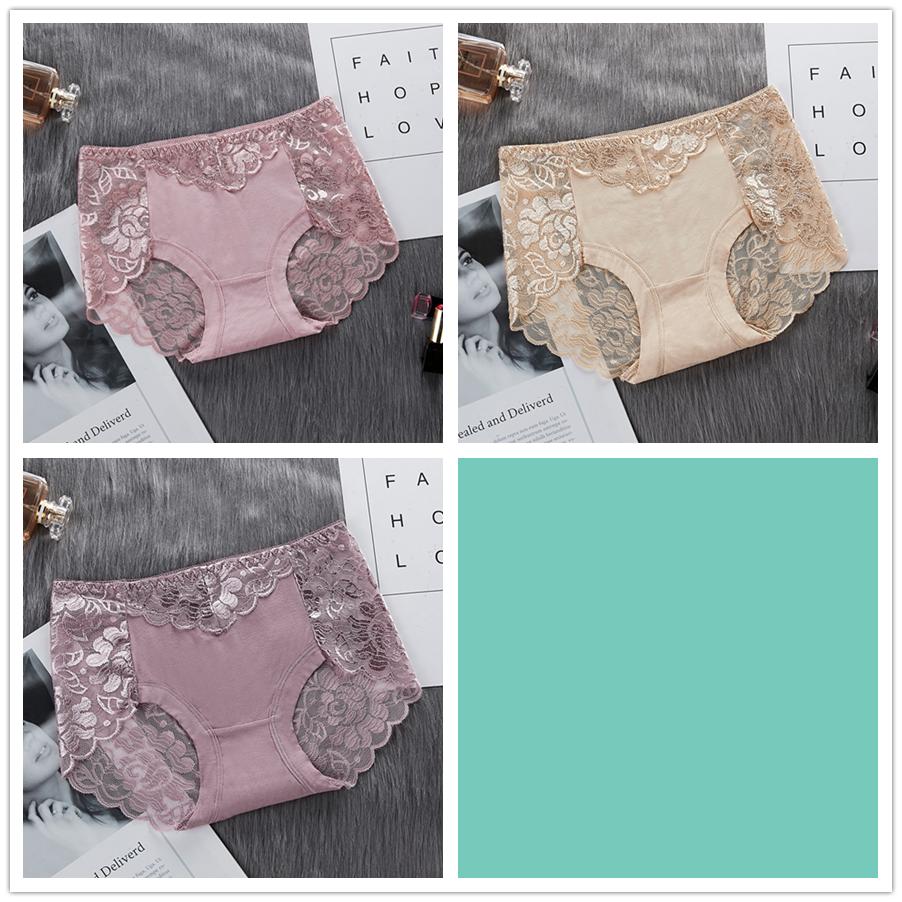 Сексуальные трусики средней талии, кружевное женское нижнее белье, утягивающее бедра, женское нижнее белье, треугольные трусики