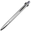 Mitsubishi Pencil Jetstream Prime Silver Ballpoint Easy To 0.7" Pen, 3-Color, Write, SXE3300007.26
