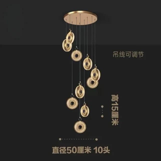 Nordic Home Decor Подвесной светильник для столовой Освещение в помещении Хрустальный светильник Подвесной светильник Люстра Лампы для гостиной