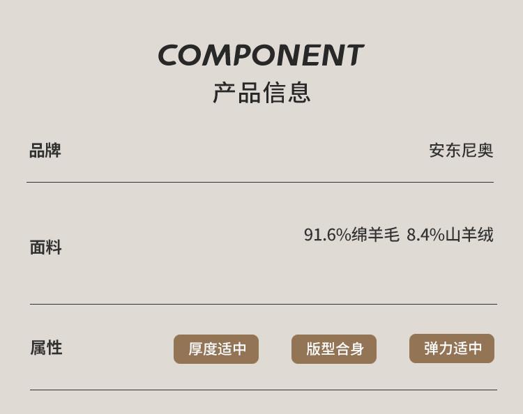 [Cashmere&Sheep Wool] Autumn and Winter Jacquard Cashmere Sweater Men's Polo Collar Base Sweater