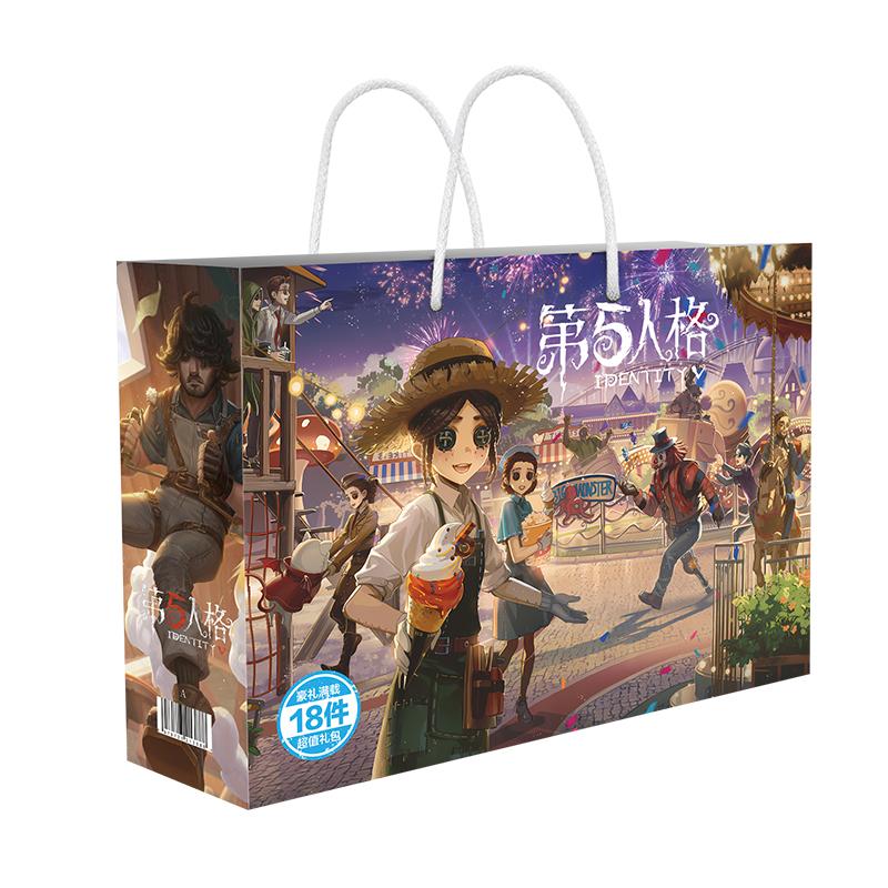 Аниме Счастливый Подарочный Пакет Bungou Stray Dogs Haikyuu Коллекционная Игрушка Включает Открытку Постер Закладку Карточки Ломо Фигурку Genshin Impact