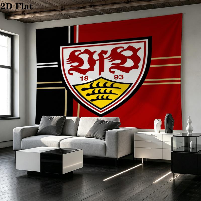 VfB Stuttgart Printed Tapestry – Wall Hanging for Bedrooms, Dorms, and Home Decor