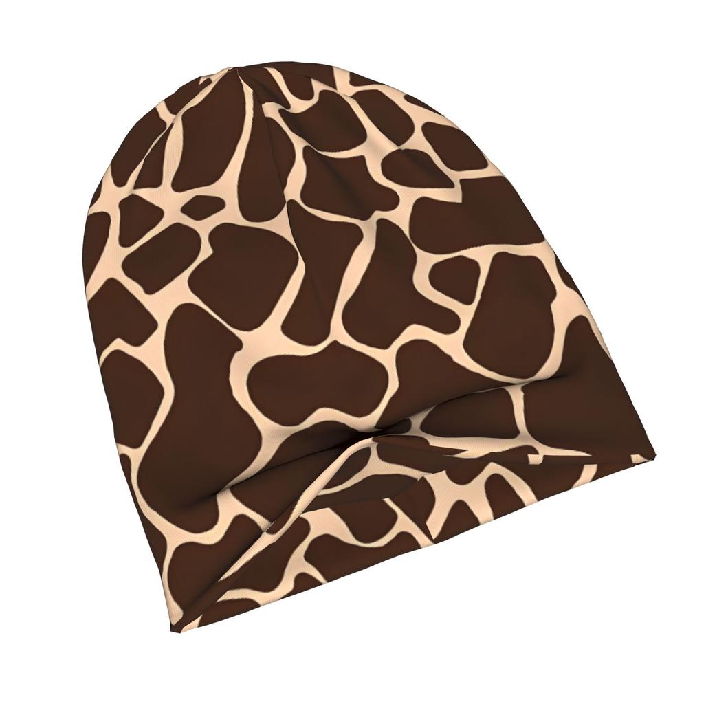 Cute Giraffe Daily Style Knit Hat for Adults Perfect for Weekend Errands Quick Meetups or Everyday City Wear with a Touch of Personality