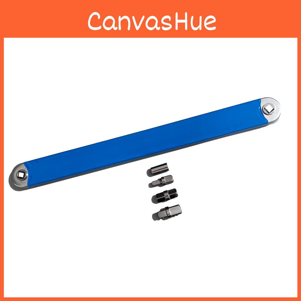 High Carbon Steel 15-inch Offset Extension Wrench Multi-functional Adjustable Tool