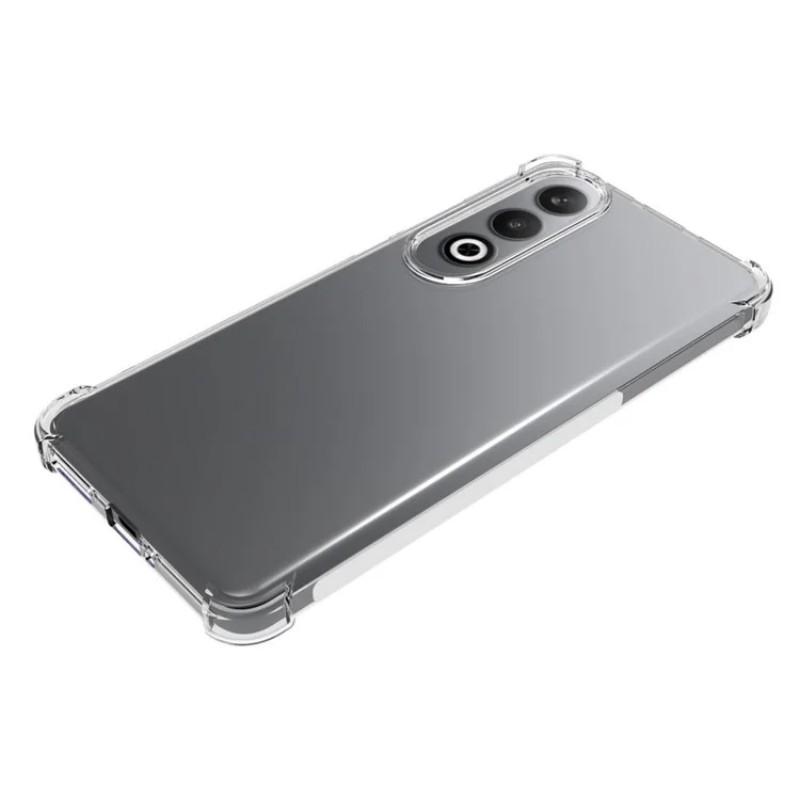 For OnePlus Nord CE4 5G Back Cover WANLONFENG TM Series 2.0mm Clear TPU Phone Case (Big Lens Hole)