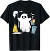 School Custodian Janitor Ghost Halloween Tee Gift Unisex T-Shirt