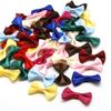 High Quality Mini Satin Ribbon Flowers Bow For Sewing Wedding Bow Tie Decoration Handmade Hair Craft