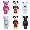 Bearbrick 400% Action Figure Collectible Pvc Daredevils Mickey Bear Building Block Trendy Toy