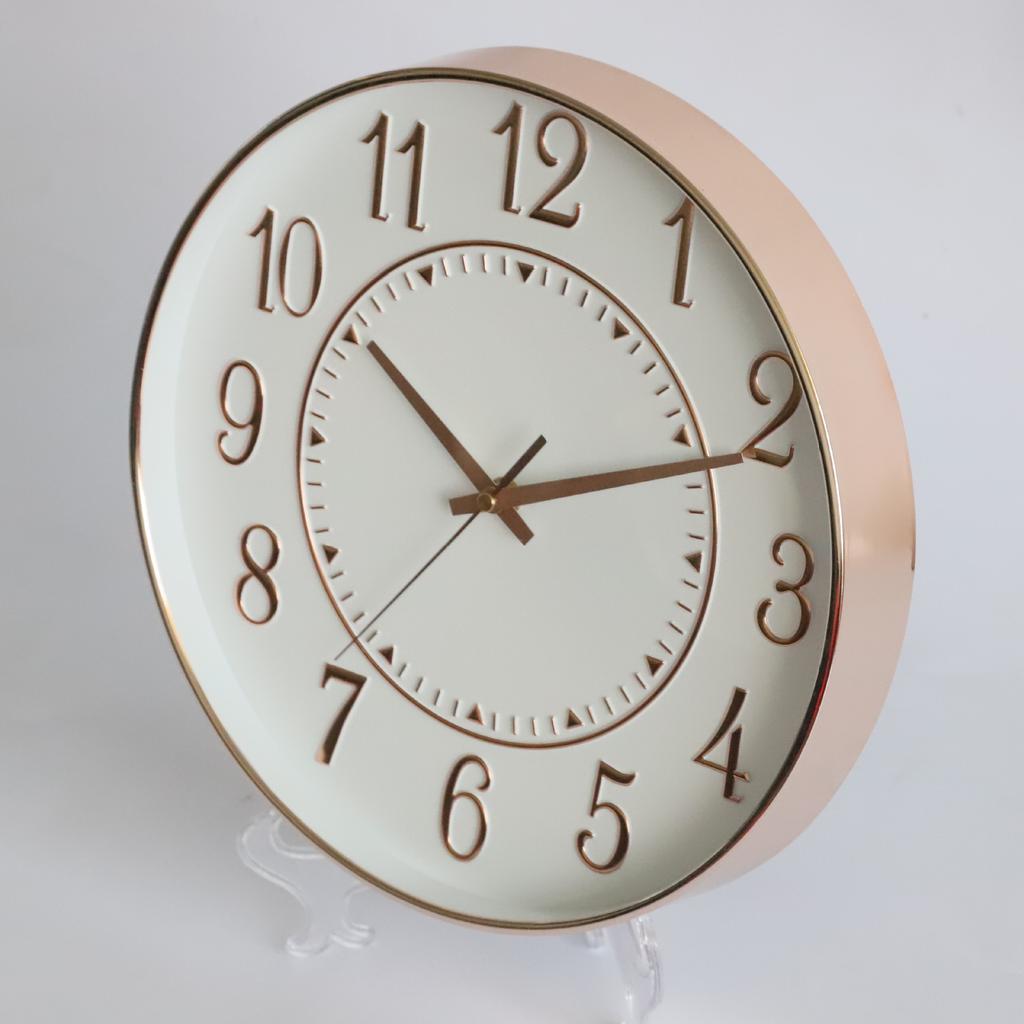 Бесшумные настенные часы 30 см (12 дюймов), креативные и модные, трехмерные цифровые минималистичные часы для дома, гостиной