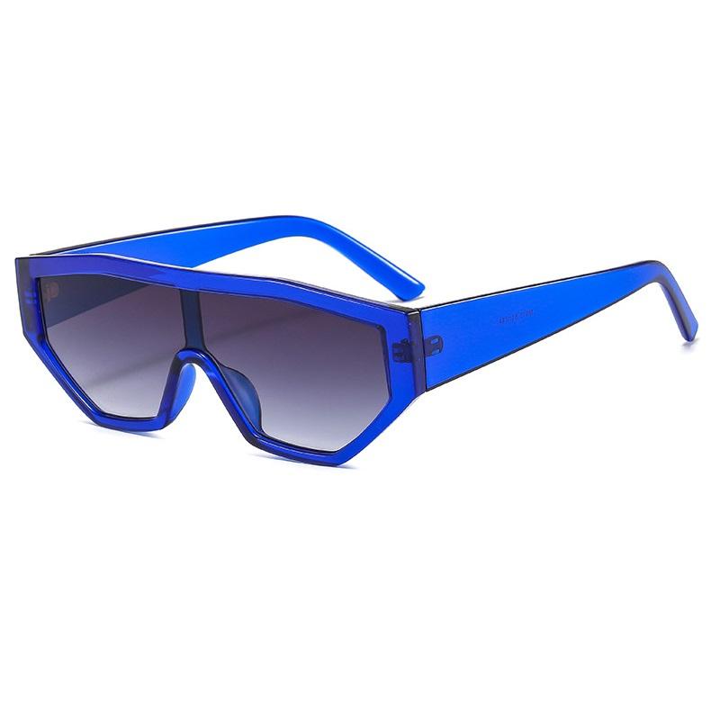 Ins Popular Square Sunglasses Women One Piece Lens Luxury Brand Female Shades Men Fashion Sun Glasses Uv400 Oculus