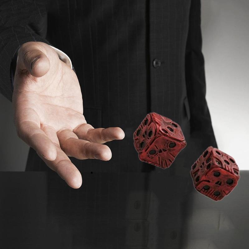 Scary Skull Dices Halloween Dices Skeleton Dices Cube Dices for Club Pub Halloween Party Outdoor Board Game Dices Toys