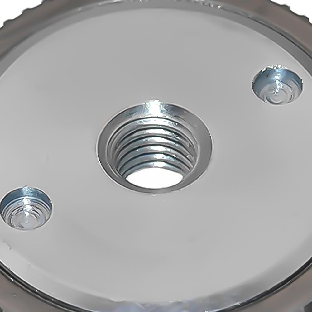 Самостопорящаяся гайка угловой шлифовальной машины, быстросъемная прижимная пластина(Серебряная шестерня M10)