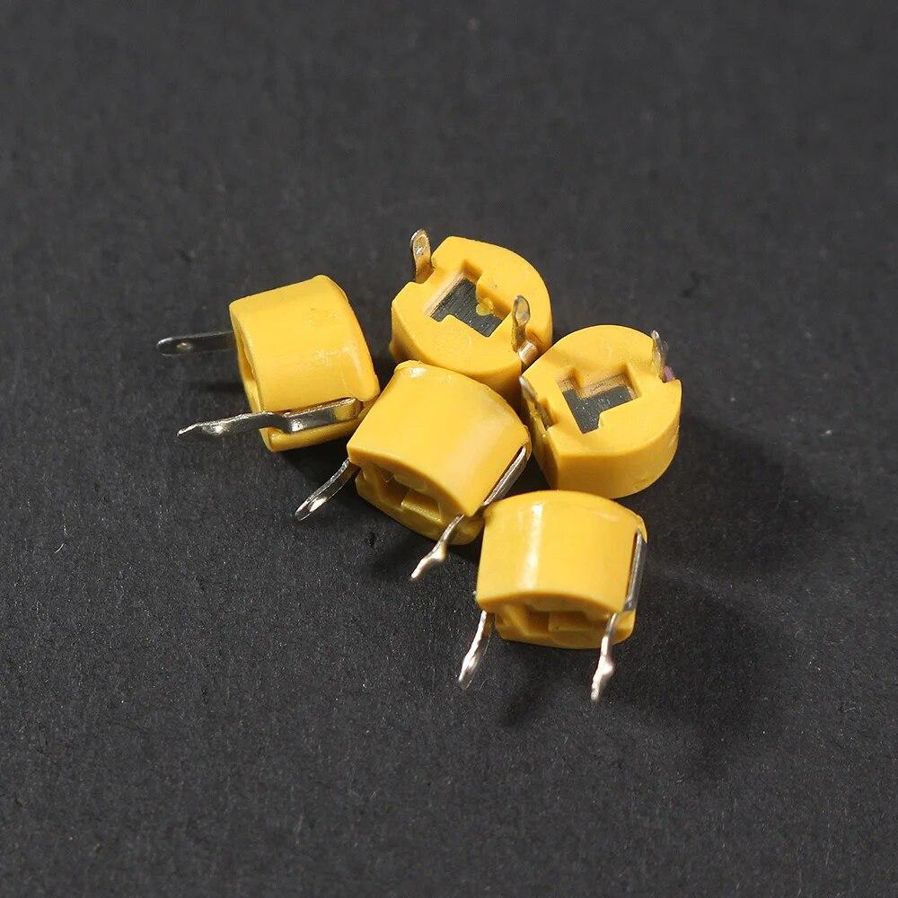 45 шт. JML06, комплект подстроечных конденсаторов в ассортименте, 5PF ~ 120PF, набор переменных конденсаторов, 5PF, 10PF, 20PF, 30PF, 40PF, 50PF, 60PF, 70PF, 120PF.