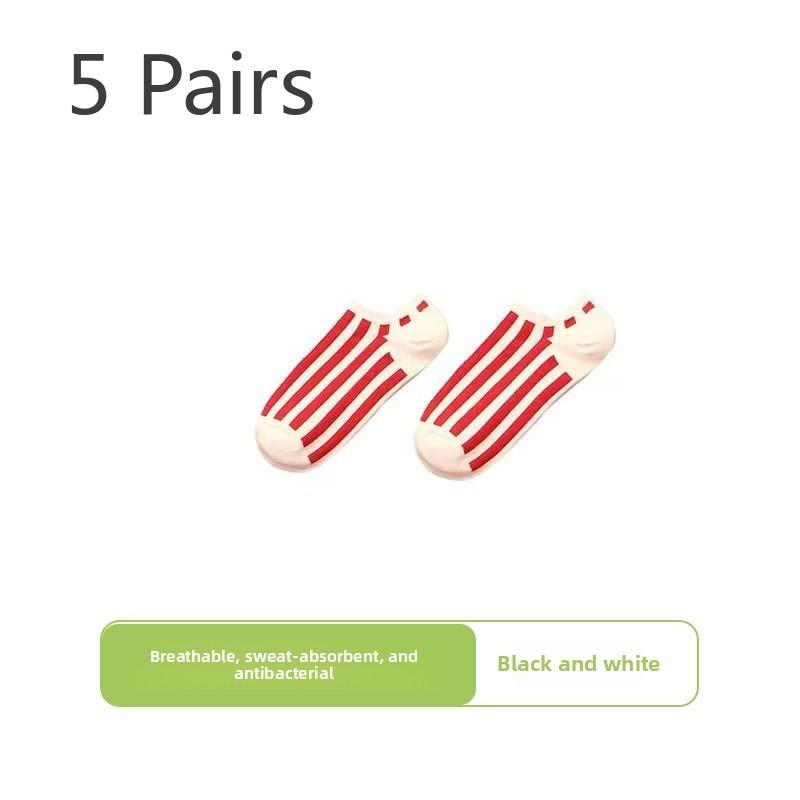 5 пар мужских дышащих и отводящих пот коротких носков-труб, которые не оставят равнодушными невидимые носки-лодочки