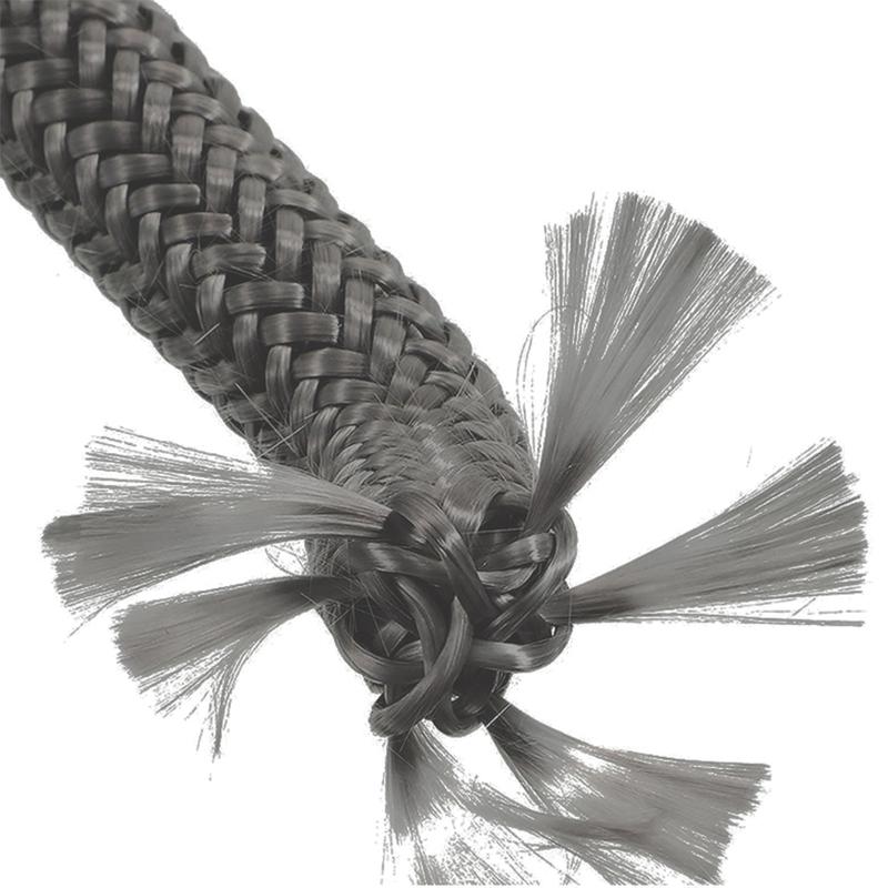 2M Fireplace Sealing Rope 6/8/10/12mm Gasket Cord Wood Burning Stove Door Fiberglass High Temperature Sealing Rope Replacement
