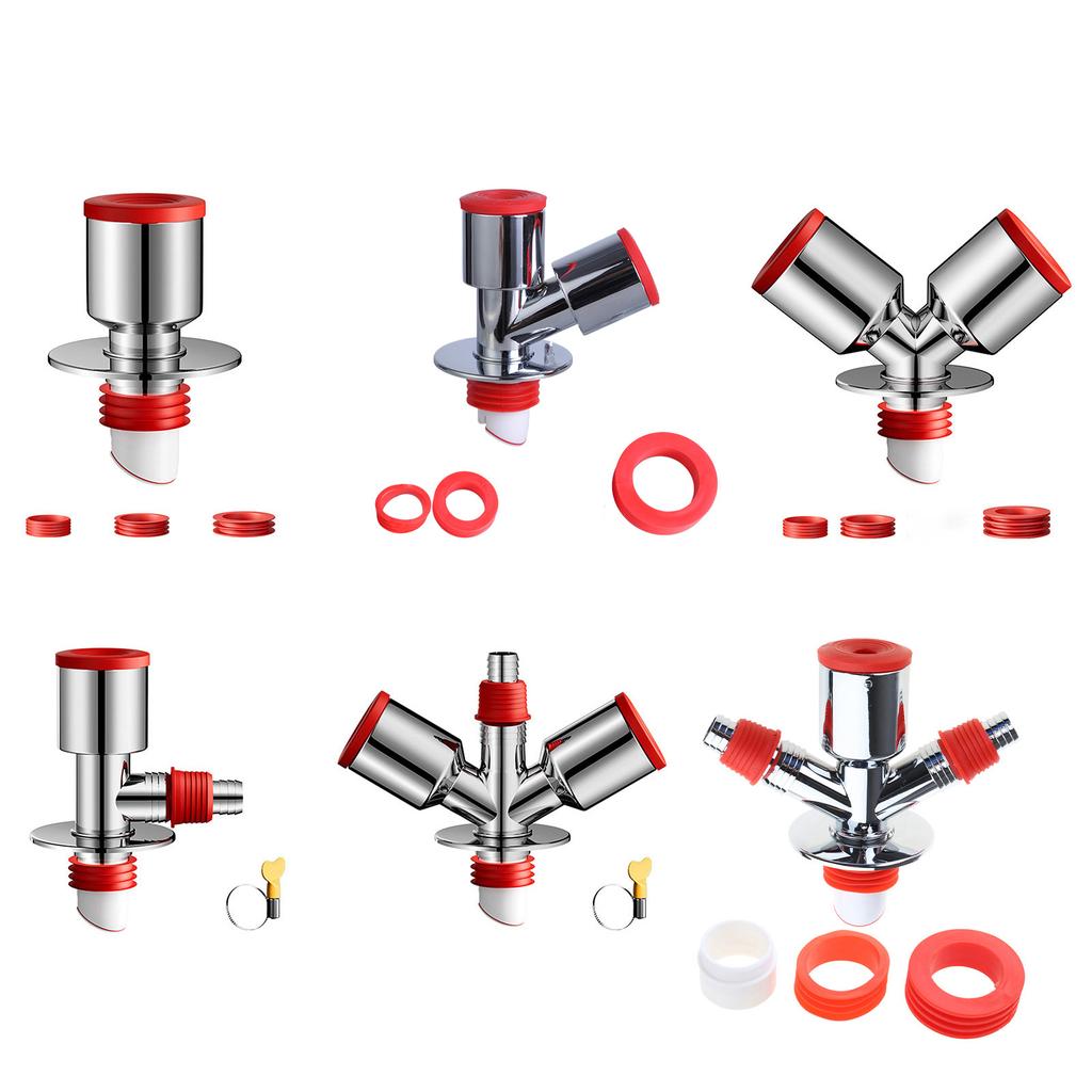 Deodorant Sewer Basins Sink Elbow Pipe Connector Washing Machine Floor Drain Pipe Tees Sewer Elbow Pipe Tees Joint