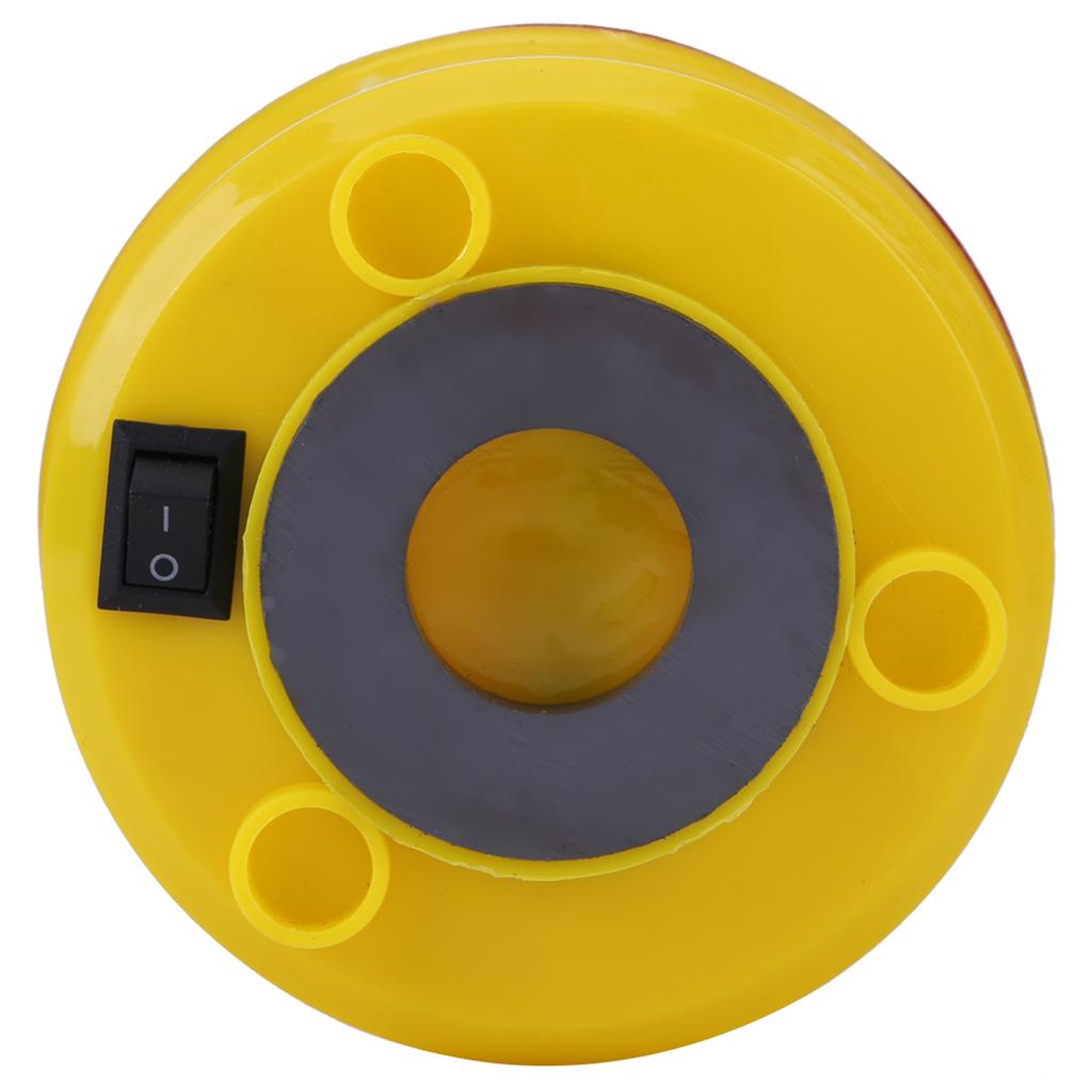 1pc Solar LED Emergency Warning Flash Light Alarm Lamp Traffic Road Boat Red Light