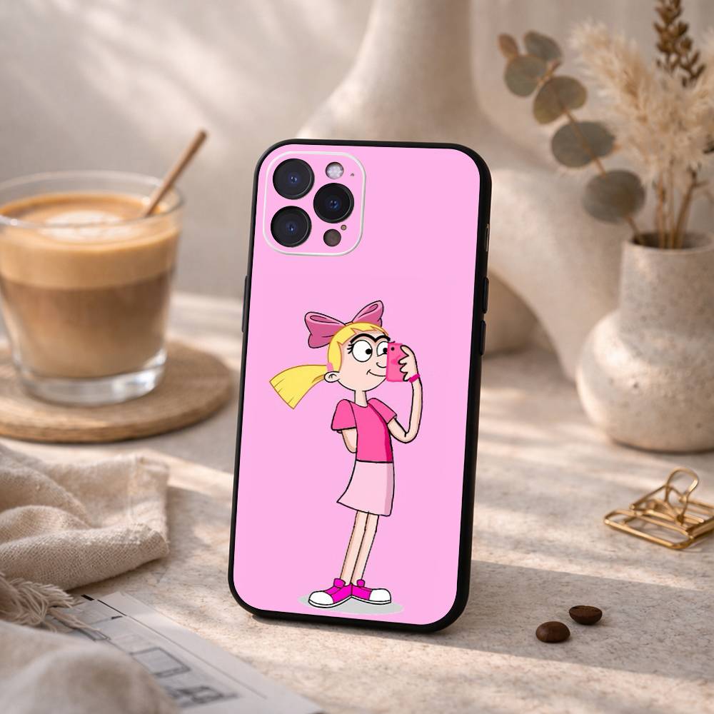 1 шт. Чехол для телефона H-Hey A-Arnolds Для iPhone 17, 16, 15, 14, 13, 12 Plus, Pro Max, XS, 5G Мягкий силикон Черный чехол