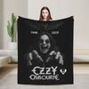 Оззи Осборн Рок-группа Одеяло Флис Весна Осень Многофункциональные Мягкие Пледы для Постельного Белья Путешествий Постельное Белье Пледы