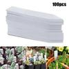 100pcs Gardening Name Tags Plastic Plant Labels Plastic Garden Markers Marks UK