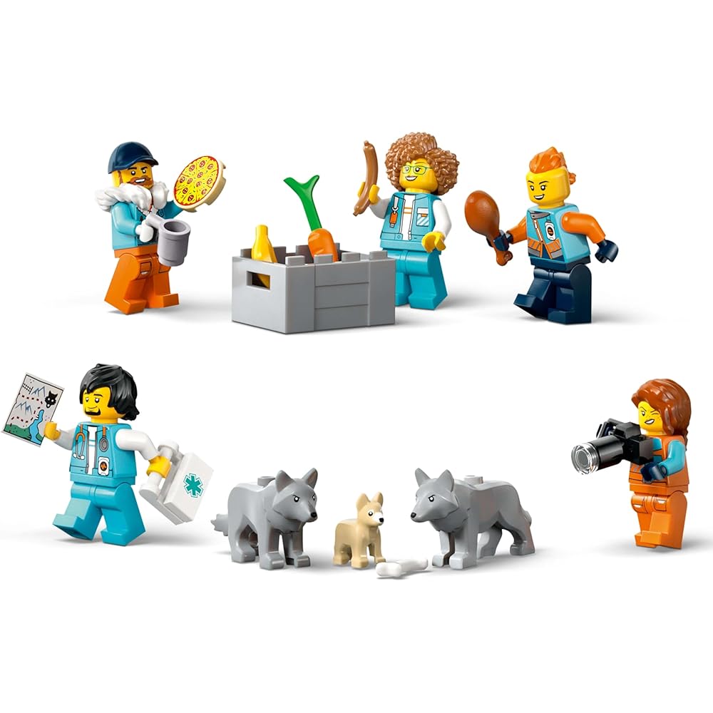 LEGO City Arctic Exploration Mobile Lab Toy for Kids Ages 8-10 Building Blocks Set 60471