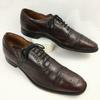 80s-90s Vintage Church's Three Cities Semi Brogue Business Shoes Burgundy Size 11D / 27.5-28.5cm Men's(USED)