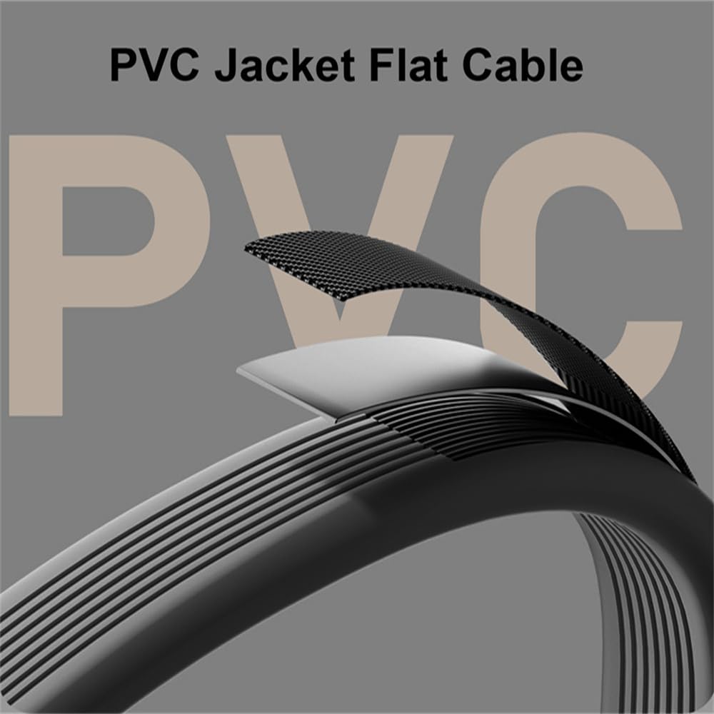 Cablecc 20 Гбит/с USB4 Плоский Тонкий FPC Кабель 20см, Кабель, 100Вт, 8K@60Гц, 5K@60Гц, USB4.0, Thunderbolt3/4,
