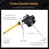 250ml High Pressure Pump Oiler Oil Tank High Pressure Hand Oiler Metal Tools Spray Gun Tool Repair Auto Lubricator Hardware D6J1