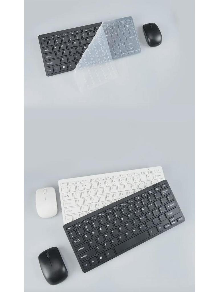 Ultra-Thin K03 2.4G Wireless Keyboard and Mouse Set for Office and Tablet Use