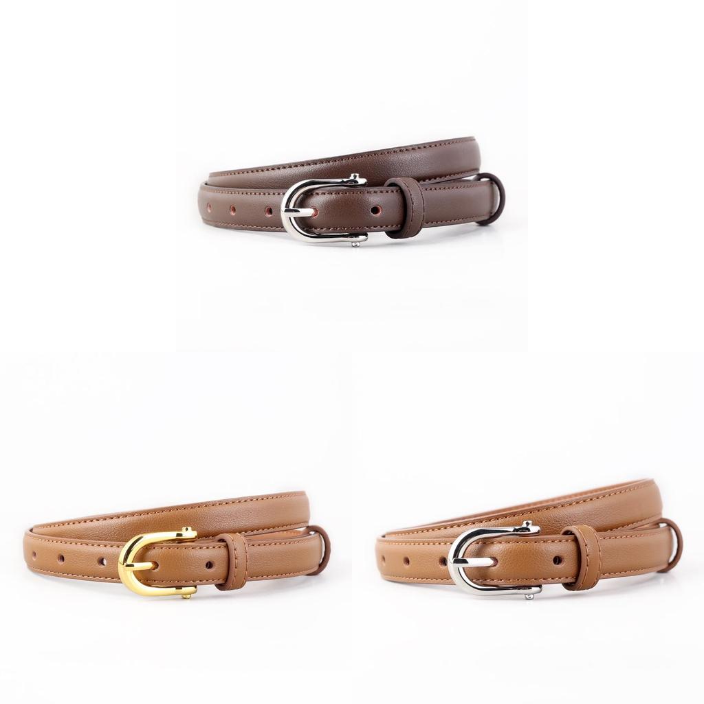 Elegant Genuine Leather Waist Belt With Pin Closure Designed For Daily Wear And Fashion