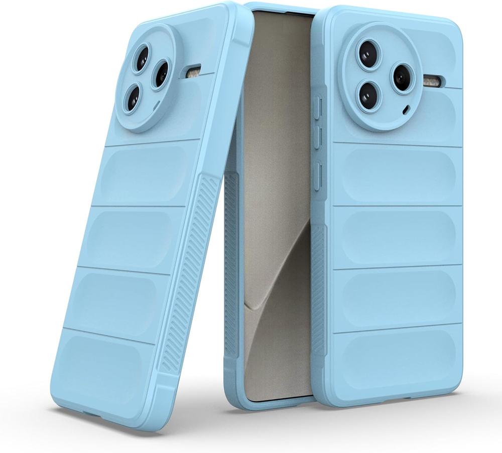 Xiaomi Poco F7 Pro Gaming Shockproof Case, Blue
