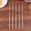 Funny Shaped Glass Straw Creative High Borosilicate Glass Straws Heat Resistant Reusable Straws Kitchen Tool Party Supplies