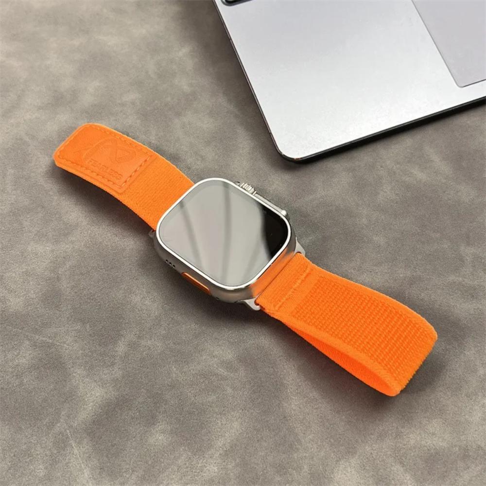 Nylon Trail Loop Strap For Apple Watch Ultra Band 49mm 46mm 42mm 45mm 41mm 44mm 40mm 38mm Bracelet for iWatch Series 11 10 9 8 7 6 5 4 SE Accessory